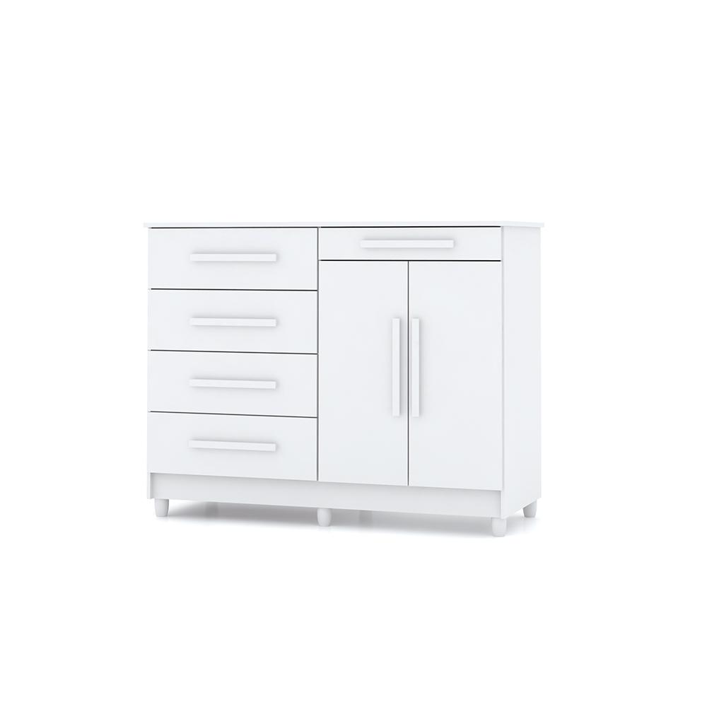 Cômoda com Sapateira Sierra Branco