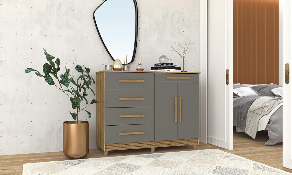 Cômoda com Sapateira Sierra Nature Alasca