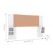 Cabeceira Casal Extensível Flex Encantado Branco Camarim