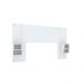 Cabeceira Casal Extensível Flex Encantado Branco Camarim
