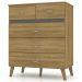 Comoda 5 Gavetas Para Quarto 20030 Nature VLR