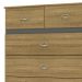 Comoda 5 Gavetas Para Quarto 20030 Nature VLR