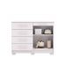 Comoda Sapateira 5 Gavetas E 2 Portas Branco