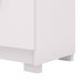 Comoda Sapateira 5 Gavetas E 2 Portas Branco