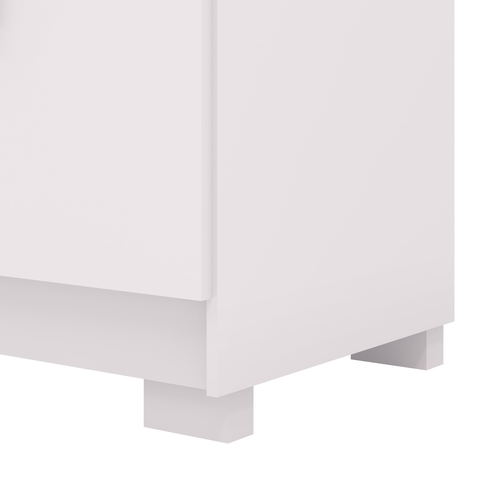Comoda Sapateira 5 Gavetas E 2 Portas Branco
