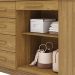 Comoda Sapateira 5 Gavetas E 2 Portas Nature Brisa