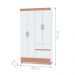 Guarda Roupa 4 Portas Spectra Branco Camarim