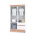 Guarda Roupa 4 Portas Spectra Branco Camarim