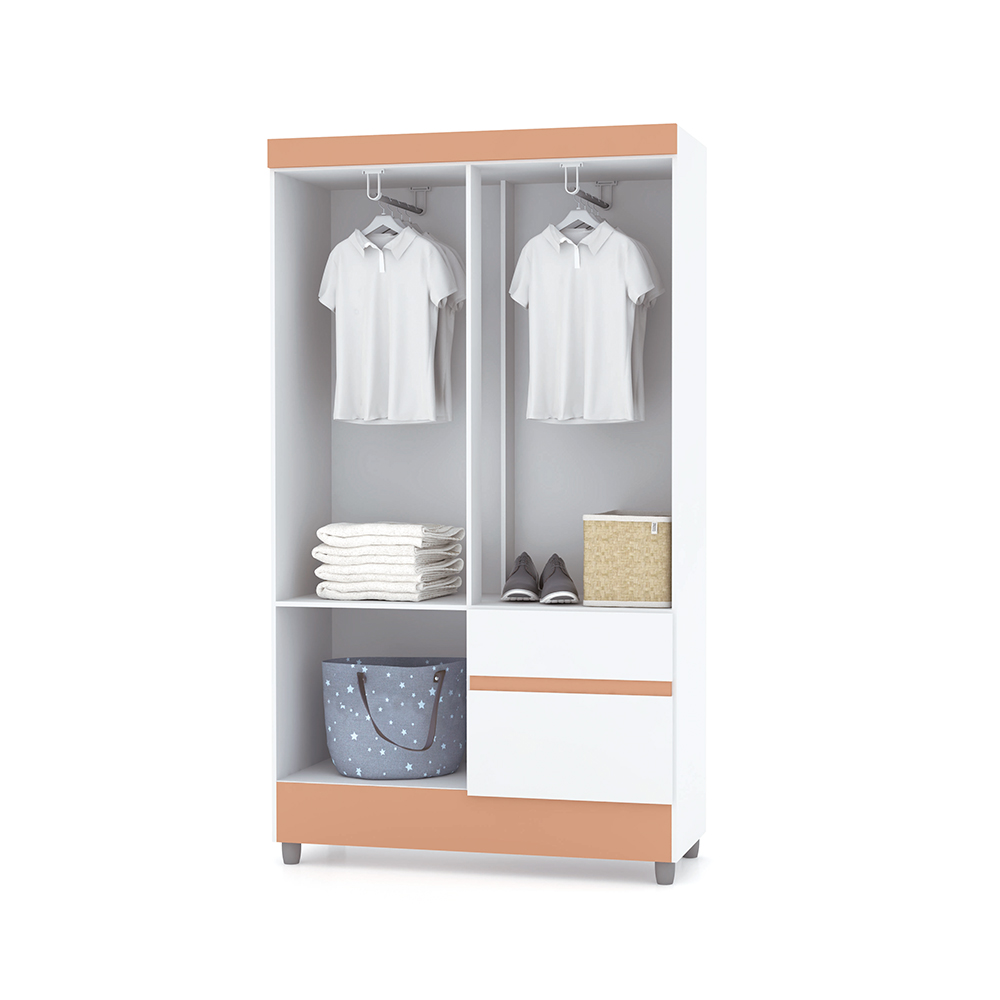 Guarda Roupa 4 Portas Spectra Branco Camarim