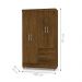 Guarda Roupa 4 Portas Spectra Imbuia