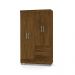 Guarda Roupa 4 Portas Spectra Imbuia