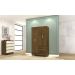 Guarda Roupa 4 Portas Spectra Imbuia