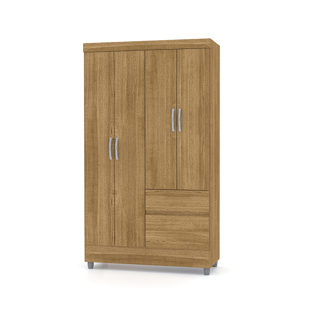 Guarda Roupa 4 Portas Spectra Nature