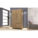 Guarda Roupa 4 Portas Spectra Nature