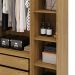 Guarda-Roupa 6 Portas 6 Gavetas 100% MDF Recife Nature/Champagne