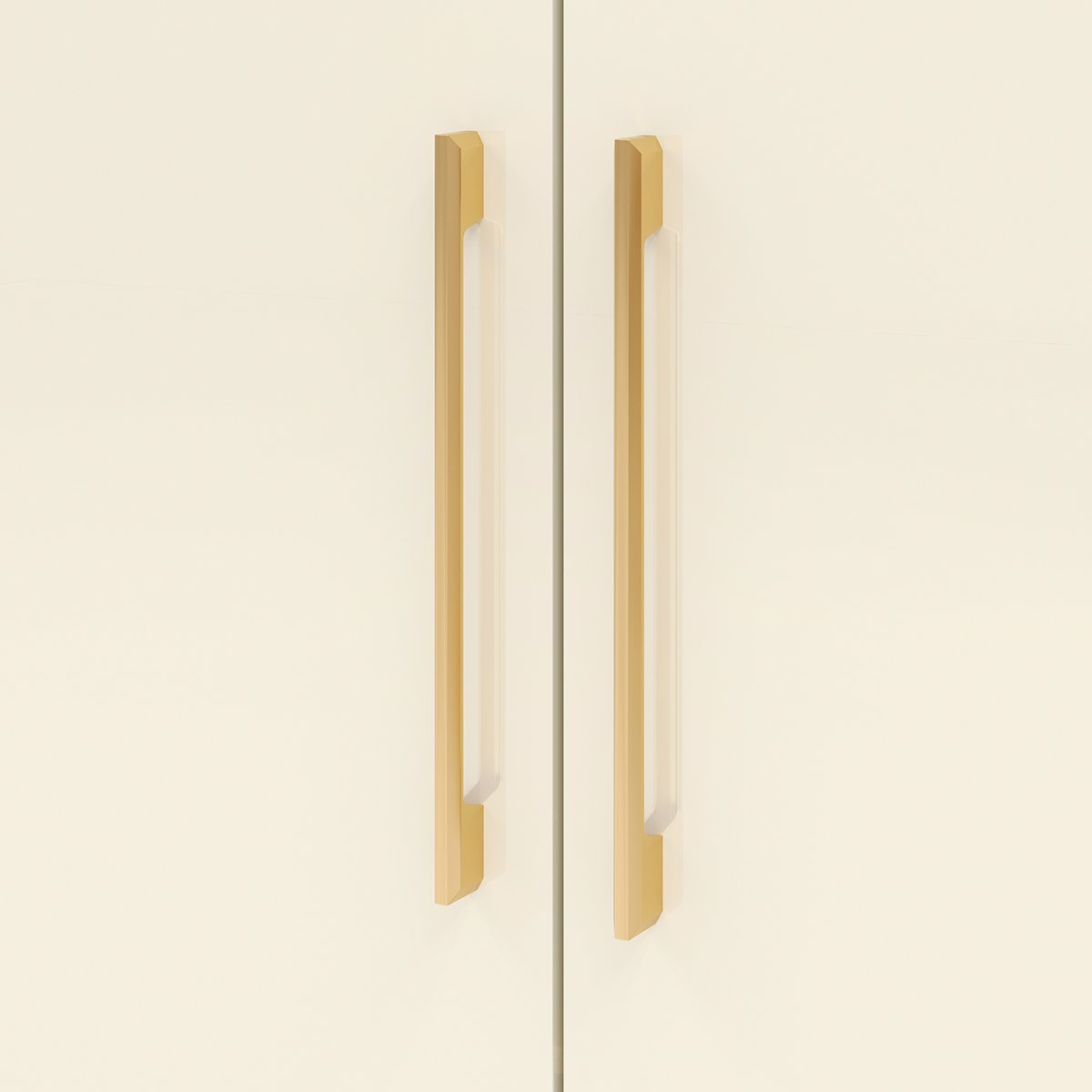 Guarda-Roupa 6 Portas 6 Gavetas 100% MDF Recife Nature/Champagne