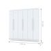 Guarda Roupa 6 Portas Audi Branco
