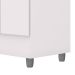 Guarda-Roupa 6 Portas Ideval com Cômoda Sapateira Sirios Branco