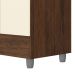 Guarda-Roupa 6 Portas Ideval com Cômoda Sapateira Sirios Imbuia/Champanhe