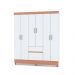 Guarda Roupa 6 Portas Urus Branco Camarim