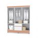Guarda Roupa 6 Portas Urus Branco Camarim