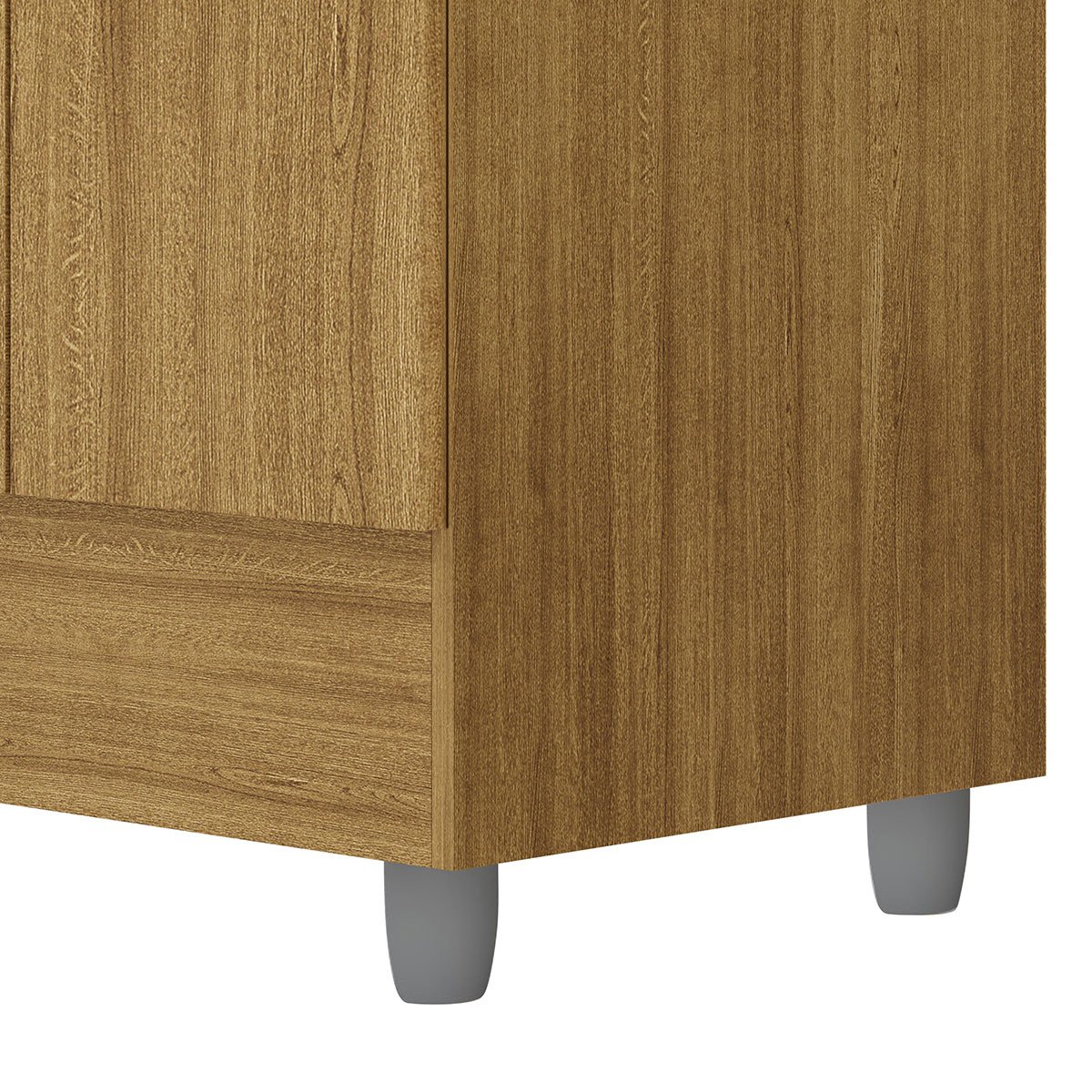 Guarda-Roupa Casal 6 Portas 2 Gavetas com Espelho Ideval Nature