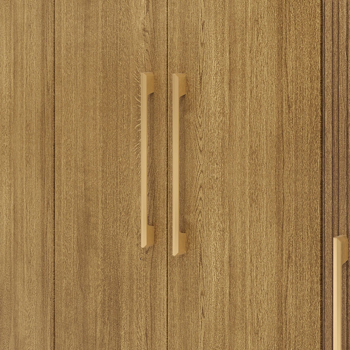 Guarda-Roupa Casal 6 Portas 6 Gavetas 100% MDF Cadence Nature/Brisa