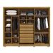 Guarda-Roupa Casal 6 Portas 6 Gavetas 100% MDF Dukai Nature