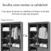 Guarda-Roupa Solteiro 4 Portas 2 Gavetas com Espelho Ideval Imbuia Rústico