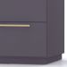 Mesa De Cabeceira Dubai 2 Gavetas 50 cm Alasca VR