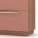 Mesa De Cabeceira Dubai 2 Gavetas 50 cm Nature Camarim VR
