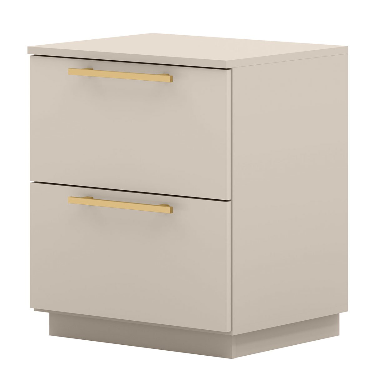 Mesa de Cabeceira 2 Gavetas MDP Debai Fendi