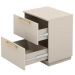 Mesa de Cabeceira 2 Gavetas MDP Debai Fendi