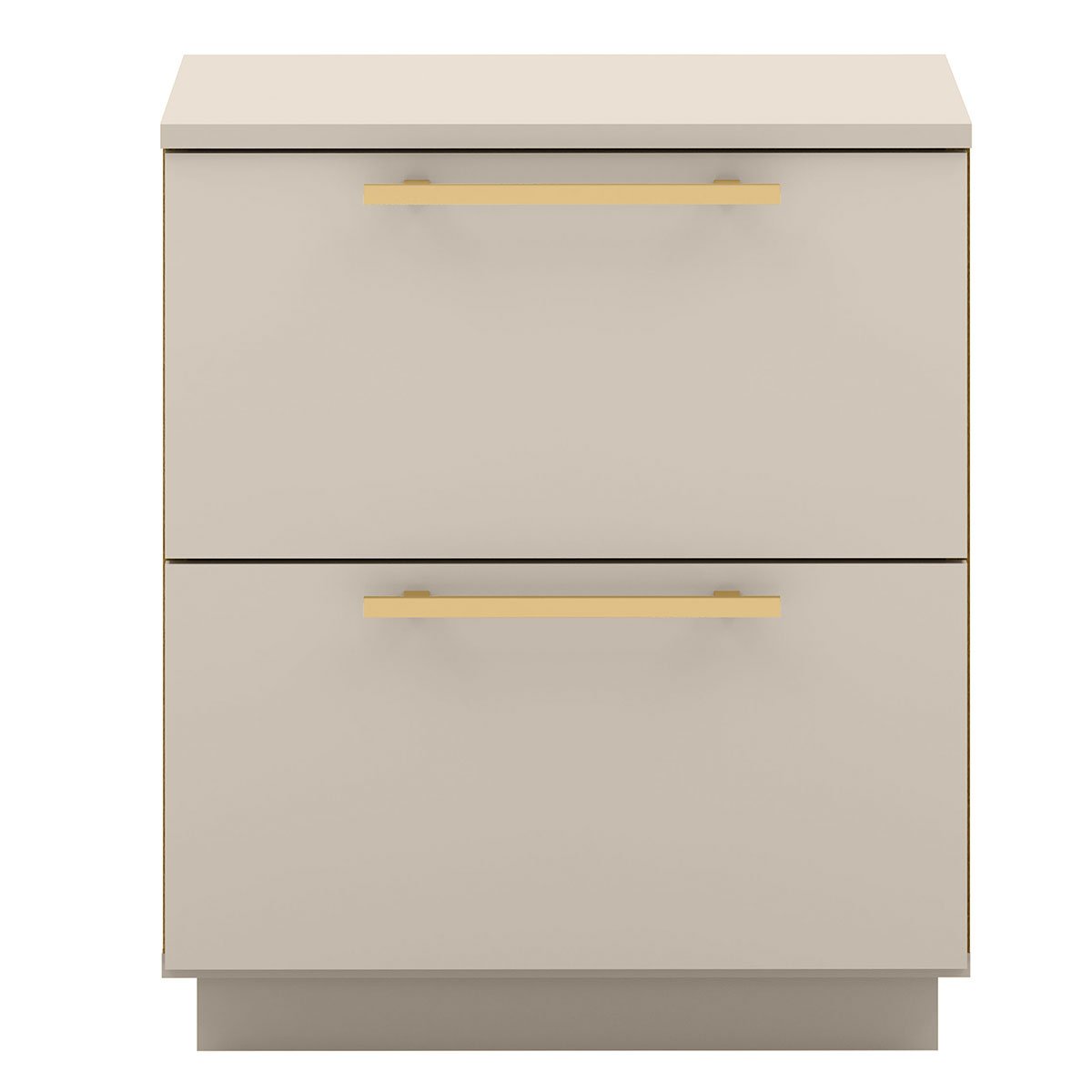 Mesa de Cabeceira 2 Gavetas MDP Debai Fendi