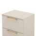 Mesa de Cabeceira 2 Gavetas MDP Debai Fendi