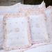 Almofada Decorativa Bordada 600 fios Rivieri Branco Vilela Enxovais 2 peças