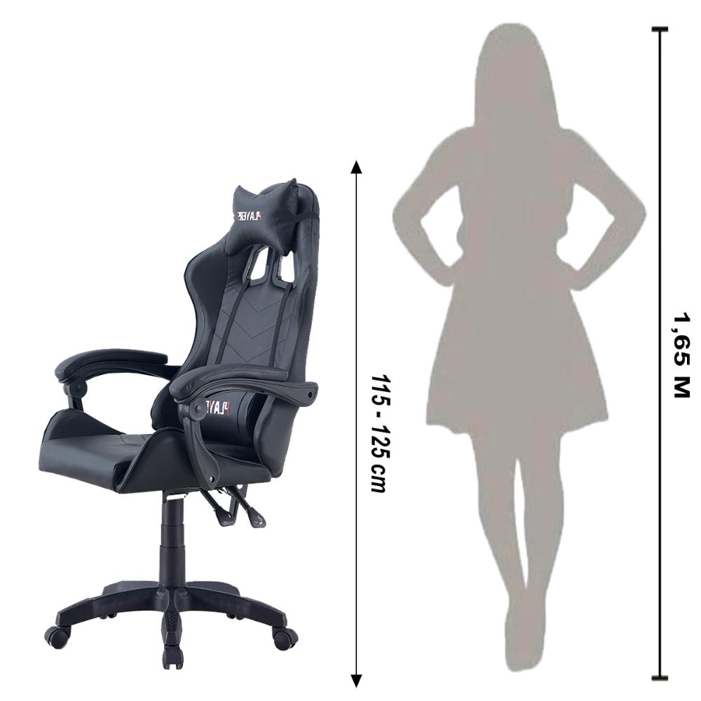 Cadeira Gamer Pop - Preto