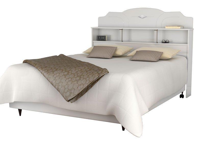 Cabeceira Box Casal 1,40 Estrela Branco