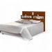 Cabeceira Elegante Florença Solteiro Cinamomo E Off White
