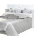 Cabeceira Queen Florença 1,60 Branco - Vitamov