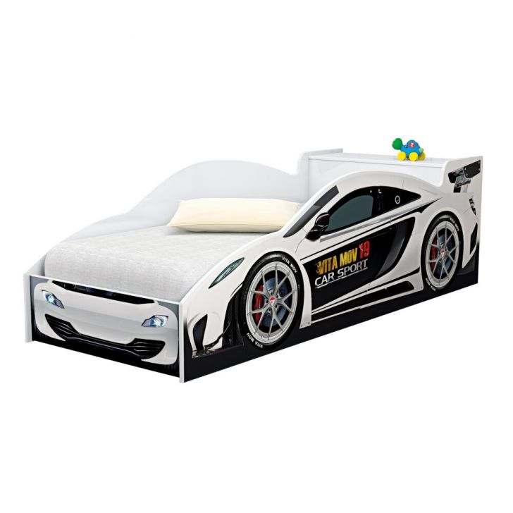 Cama Carro Corrida Infantil Verde