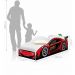 Cama Carro com Baú Infantil Vermelho