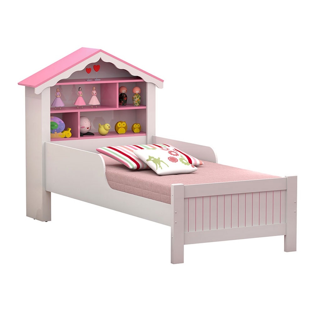 Cama Casinha Menina Juvenil com Colchão