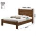Cama De Casal  Imperial 1,40 Malbec - Vitamov