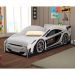 Cama Infantil Carro De Corrida Branco Vitamov