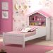 Cama Juvenil Casinha de Princesa com Colchão