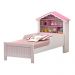 Cama Juvenil Casinha de Princesa com Colchão