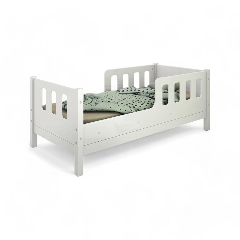 Cama Juvenil com Proteção Encanto Branca