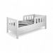 Cama Juvenil com Proteção Encanto Branca e Azul