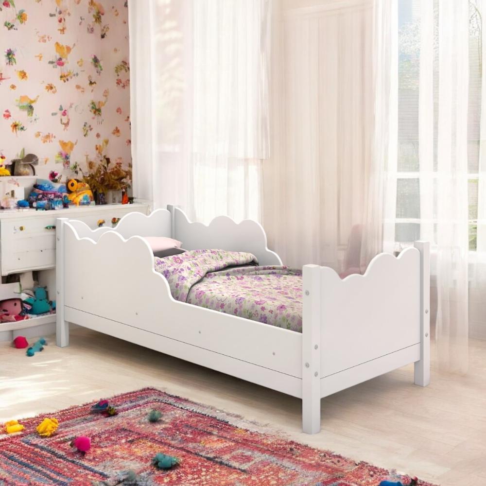 Cama Juvenil em Nuvem Cristal Branca